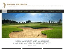 Tablet Screenshot of michaelwirthgolf.de